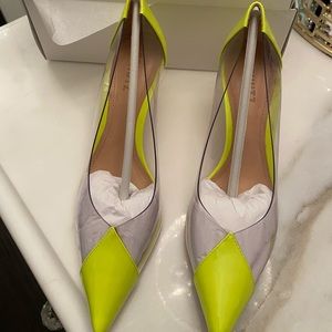 BNWT neon heels